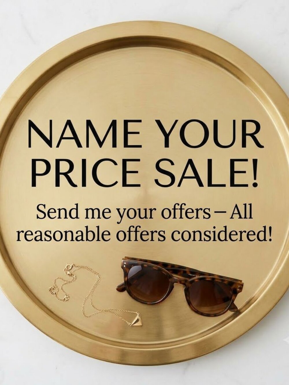 Name Your Price Sale Open To Offers Discount Bundle Custom Listing Blowout